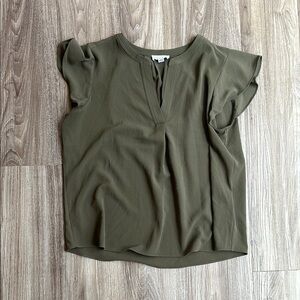 Calvin Klein Olive Blouse